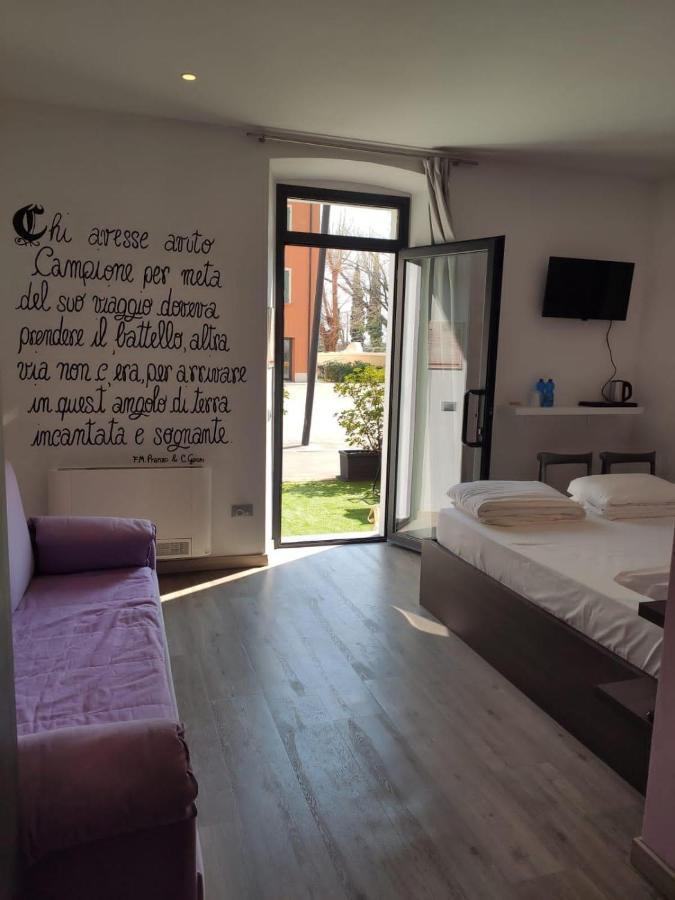 Antica Campione Rooms & Hostel กัมปิโอเน เดล การ์ดา ภายนอก รูปภาพ